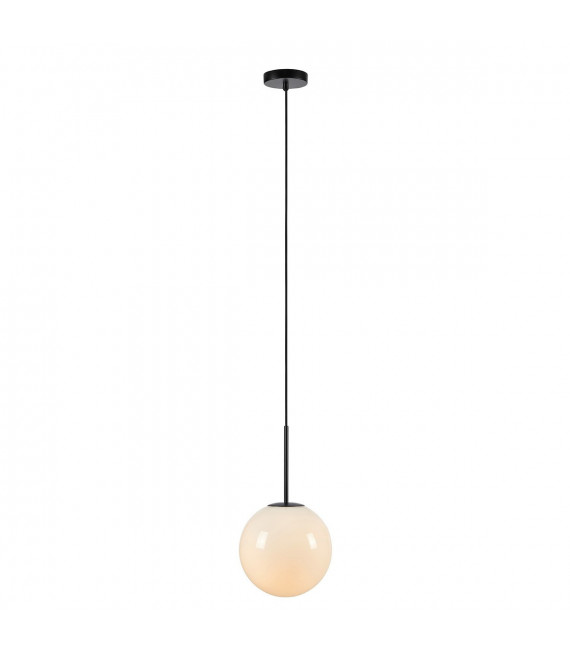 Pendente Dione in metallo nero 1 lampadina 47cm