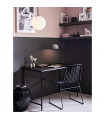Suspension Dione Métal Noir 1 ampoule 47cm