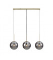 Suspension Dione Métal Antique 3 ampoules 47cm