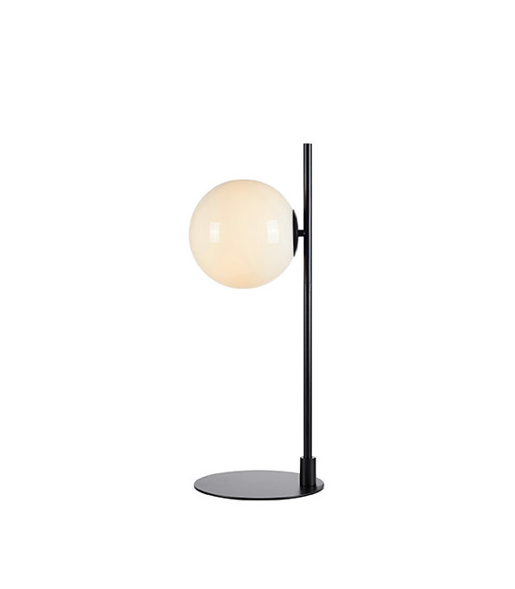 Lampada da tavolo Globe Dione Black Metal 1 lampadina 62,5 cm