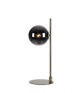 Globe Tischlampe Dione Antik Metall 1 Glühbirne 62,5cm