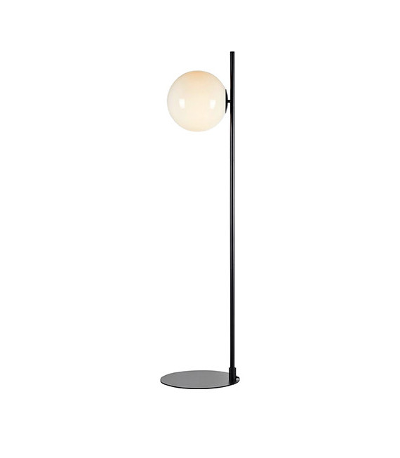 Lampada da terra Dione Black Metal 1 lampadina 134,5 cm