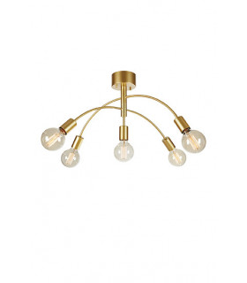 Deckenleuchte Cygnus Metal Gold 5-flammig 34,5cm