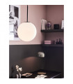 Table lamp Pose Black Metal 1 bulb 48.5cm