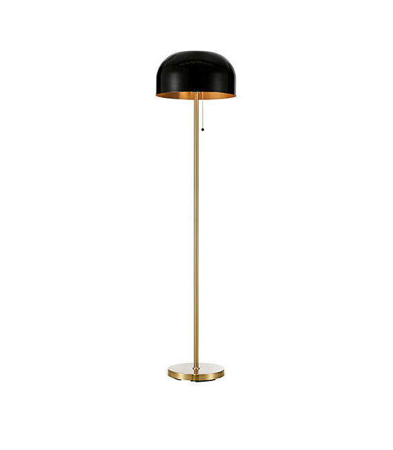 Floor lamp Blanca Bronze Metal 2 bulbs 140cm