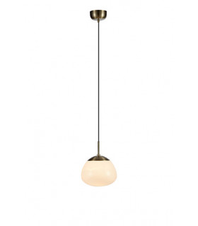 Suspension Rise Métal Antique 1 ampoule 31cm