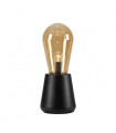 Lampe de table Brooke Métal Noir 1 ampoule 42cm