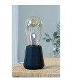 Brooke table lamp Black Metal 1 bulb 42cm
