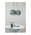 Dione Metal pendant lamp Antique brass 3 bulbs 45cm