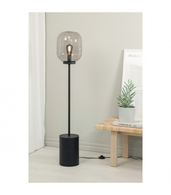 Sobremesa Brooklyn Black Metal 1 bombilla 131cm