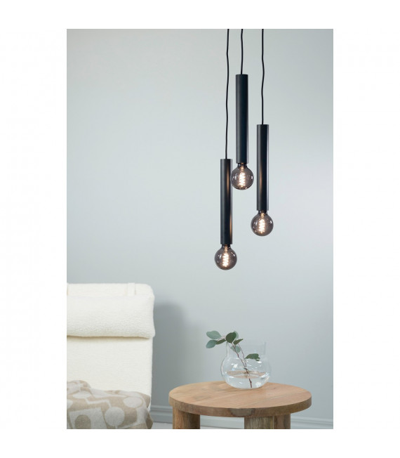 Sencillo Black Metal Pendelleuchte 3-flammig 35,5cm