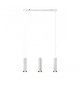 Costilla Pendelleuchte Weißmetall 3-flammig 1760cm