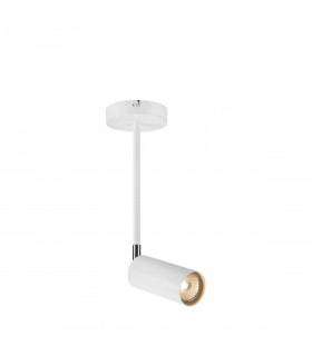 Foco Torino Blanco metal 1 bombilla 29,5cm