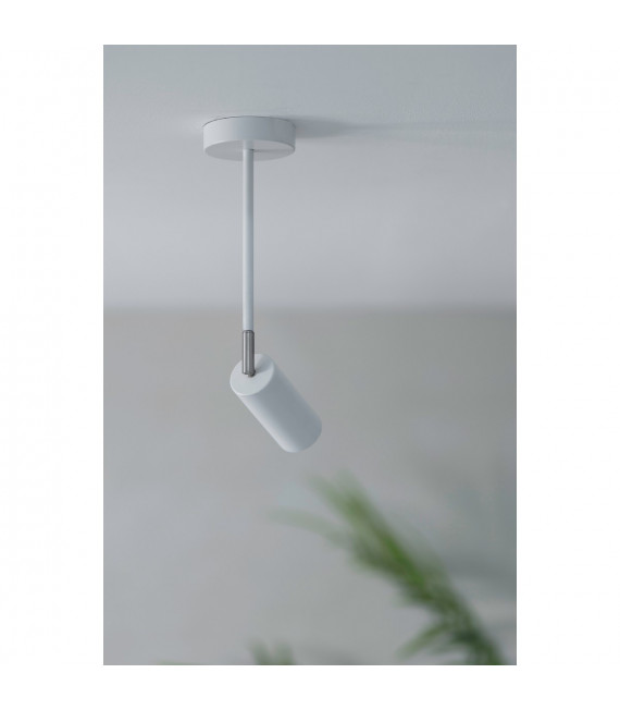 Spot Torino Métal blanc 1 ampoule 29,5cm