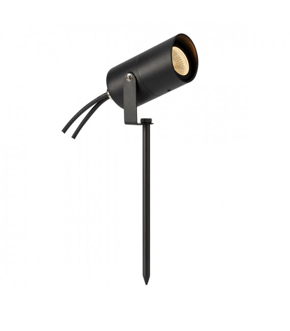 Gartenstecker Aluminium Schwarz 1 Knolle 30cm