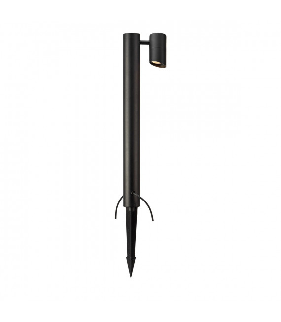 Estaca de Jardín Aluminio Negro 1 bombilla 60cm
