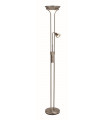 Lampadaire avec liseuse Detroit Métal Acier 2 ampoules 180cm