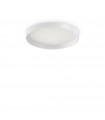 Plafonnier LED intégré Fly Métal,aluminium,plastique blanc 1 ampoule 7cm