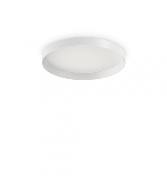 Plafón LED integrado Fly Metal, aluminio, plástico blanco 1 bombilla 7cm