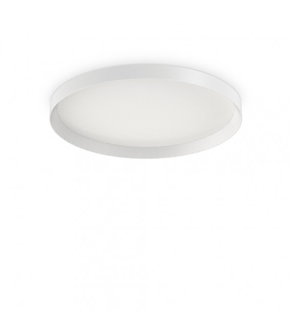 Plafoniera LED integrata Fly Metallo, alluminio, plastica bianca 1 lampadina 7cm