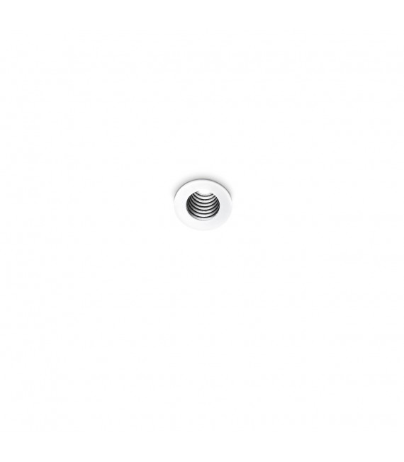 Einbaustrahler One Glas, Metall, Aluminium Schwarz 1 Glühbirne 3cm