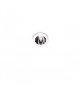 Spot encastré One Verre,métal,aluminium Noir 1 ampoule 3,8cm