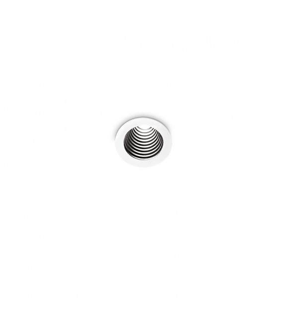 Faretto da incasso One Vetro, metallo, alluminio Nero 1 lampadina 3,8 cm