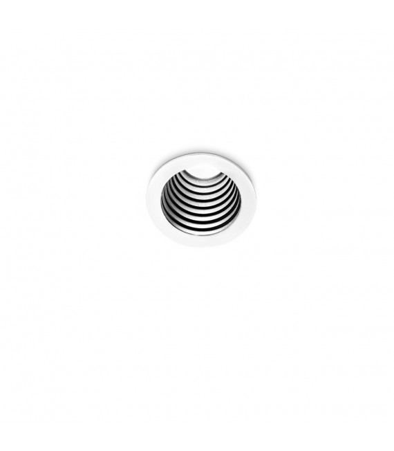 Einbaustrahler One Glas, Metall, Aluminium Schwarz 1 Glühbirne 5,1cm