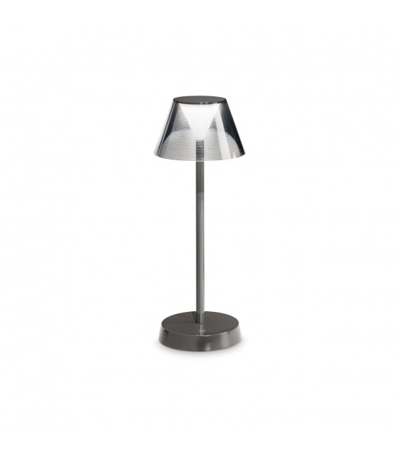 Lampada LED da incasso Lolita Metallo grigio freddo 1 lampadina 34,5cm