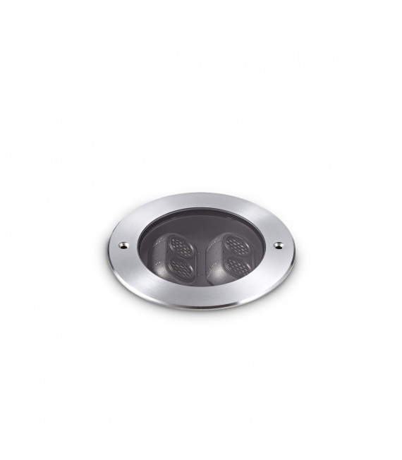 Encastrable de jardin Taurus Métal,aluminium Noir 1 ampoule 12,5cm