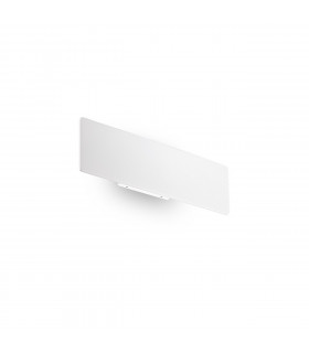 Applique a LED integrata Zig Metallo bianco 2 lampadine 9cm