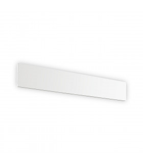 Integrated LED wall light Zig White metal 2 bulbs 7.5cm