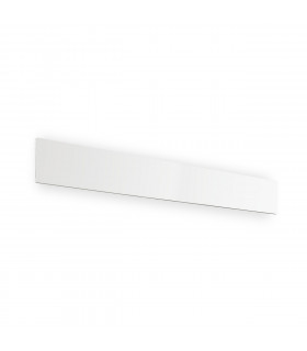 Integrierte LED-Wandleuchte Zig Weiß Metall 2 Glühbirnen 8cm