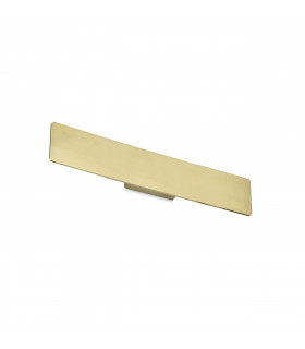 Integrated LED wall light Zig White metal 2 bulbs 7.5cm