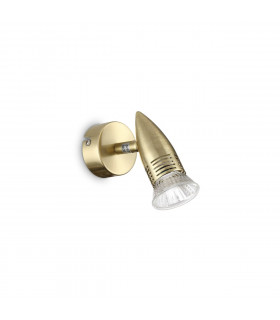 Spot Alfa Metall Messing 1 Birne 11cm
