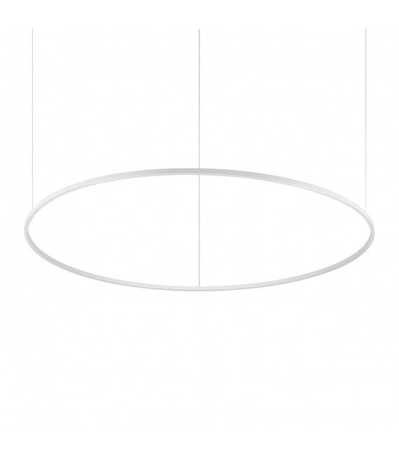 Suspension LED intégré Oracle 1 ampoule Métal,aluminium blanc