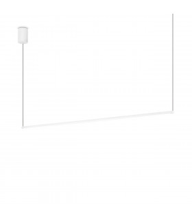 Essence lámpara colgante LED integrada 1 bombilla Metal blanco