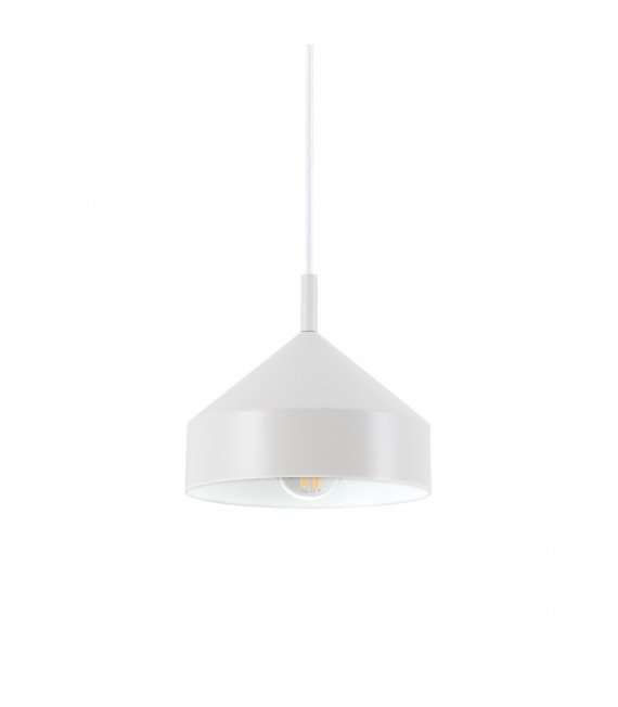Lampada a sospensione Yurta 1 luce Metallo bianco