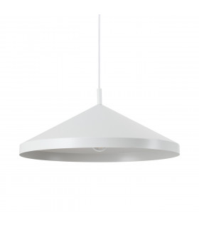 Suspension Yurta 1 ampoule Métal blanc