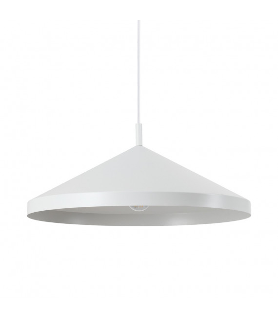 Suspension Yurta 1 ampoule Métal blanc