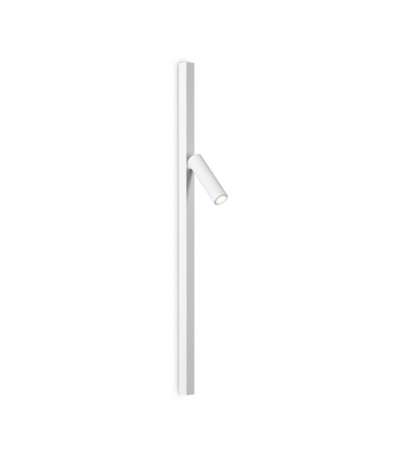 Applique LED intégré Syntesi Métal blanc 1 ampoule 59,5cm