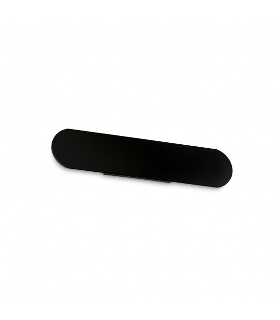 Applique LED intégré Echo Métal Noir 1 ampoule 9cm
