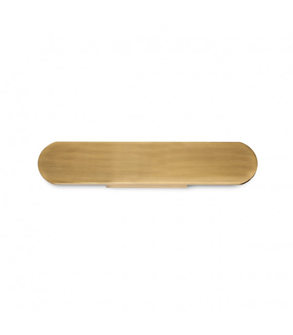 Applique a LED integrata Echo Metal Brass 1 lampadina 9cm