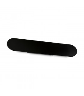 Aplique LED integrado Echo Black Metal 1 bombilla 9cm