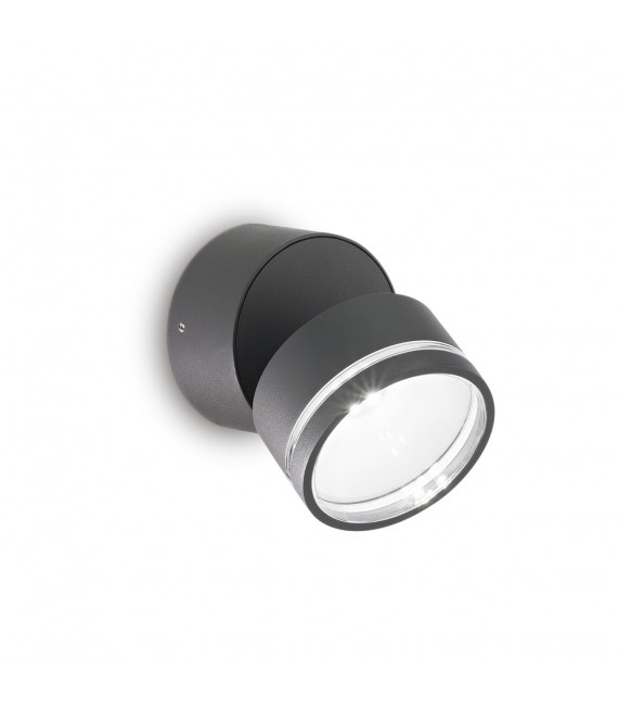 Foco Bombilla Omega 1 Vidrio, metal Antracita