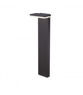 Garden bollard Path Metal Anthracite 1 bulb 65cm