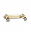 Spot Slem Métal Laiton 2 ampoules 10cm