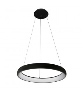 Sospensione LED integrata Alessia Acrilico Nero 8,5 Cm