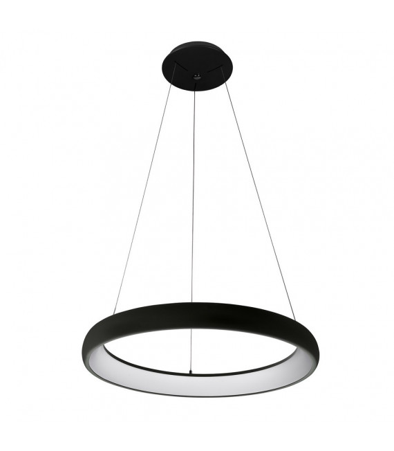 Sospensione LED integrata Alessia Acrilico Nero 8,5 Cm