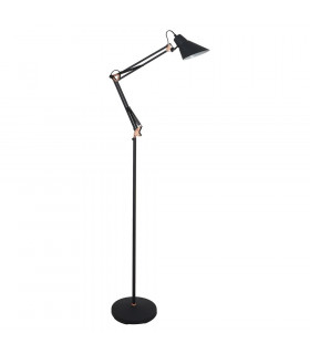 Lampe de bureau Richard Métal Graphite 1 ampoule 165cm
